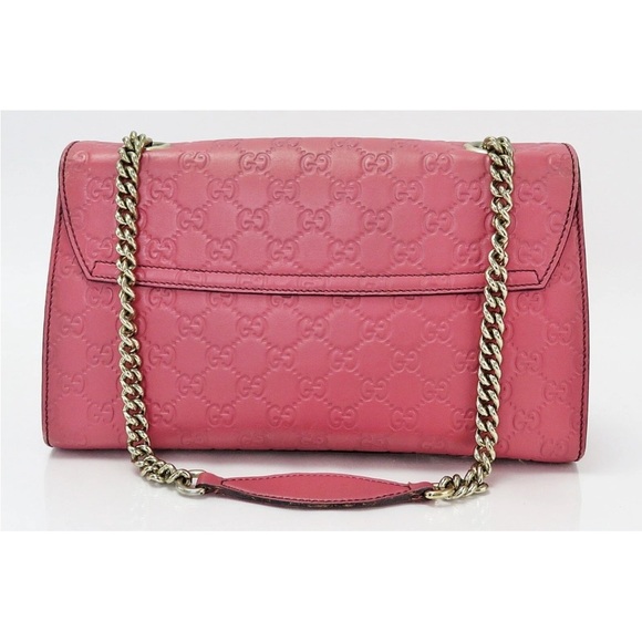 Gucci Pink Leather Shoulder Bag - Picture 3 of 13